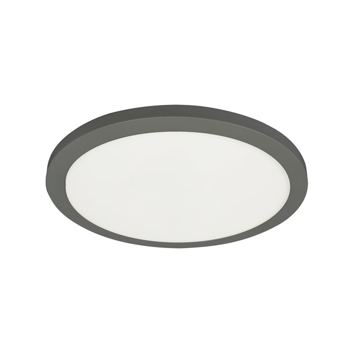 Franchesa 25W Flush Mount 5CCT in Matte Black by Dainolite