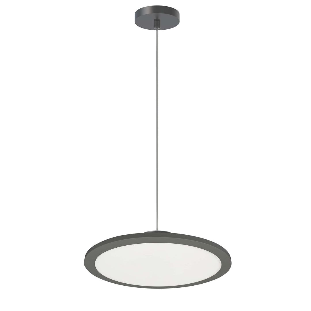 Franchesa 25W 5CCT Pendant in Matte Black by Dainolite