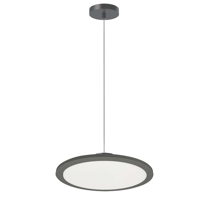 Franchesa 25W 5CCT Pendant in Matte Black by Dainolite