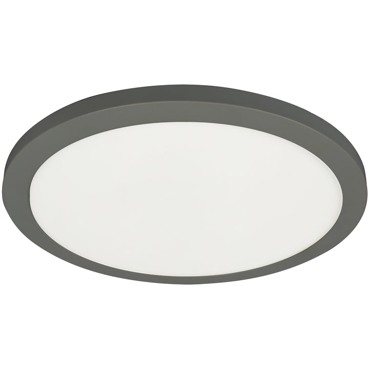 Franchesa 30W Flush Mount 5CCT in Matte Black by Dainolite