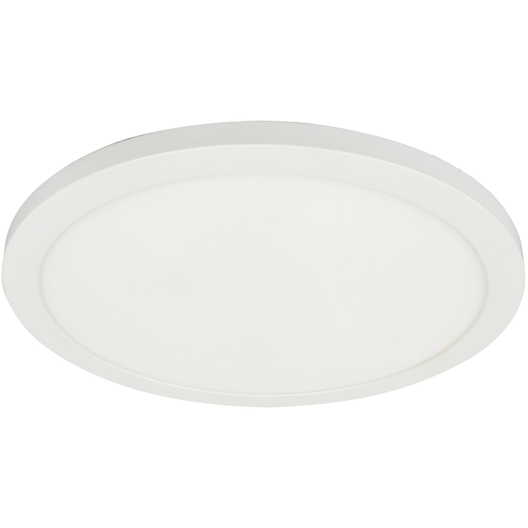 Franchesa 30W Flush Mount 5CCT in Matte White by Dainolite