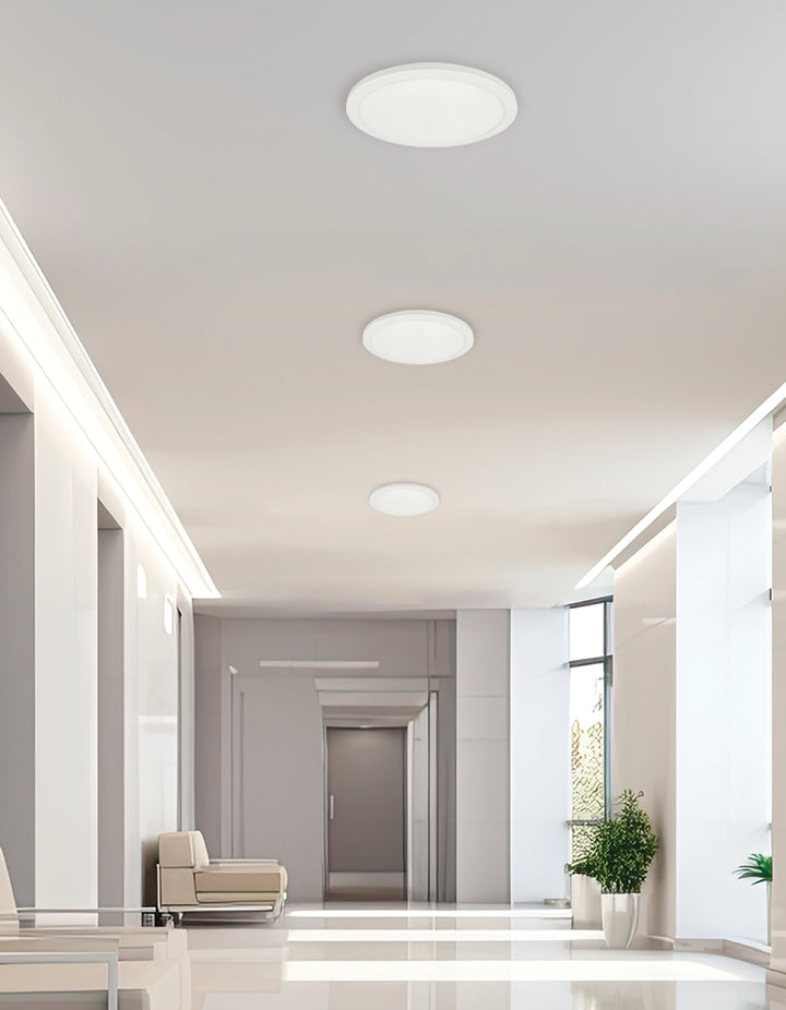 Franchesa 30W Flush Mount 5CCT by Dainolite - view 4