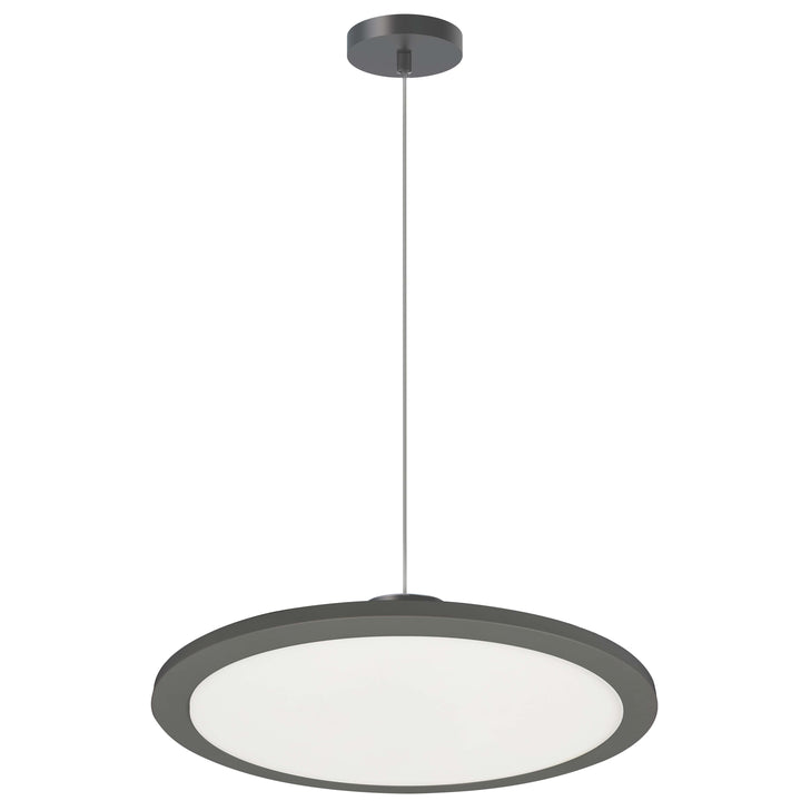 Franchesa 30W 5CCT Pendant in Matte Black by Dainolite