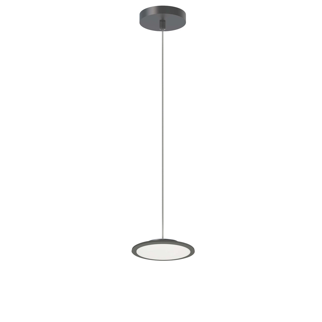 Franchesa 8W 5CCT Pendant in Matte Black by Dainolite