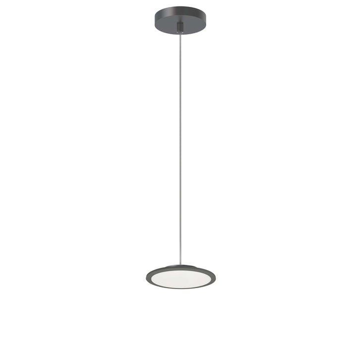 Franchesa 8W 5CCT Pendant in Matte Black by Dainolite