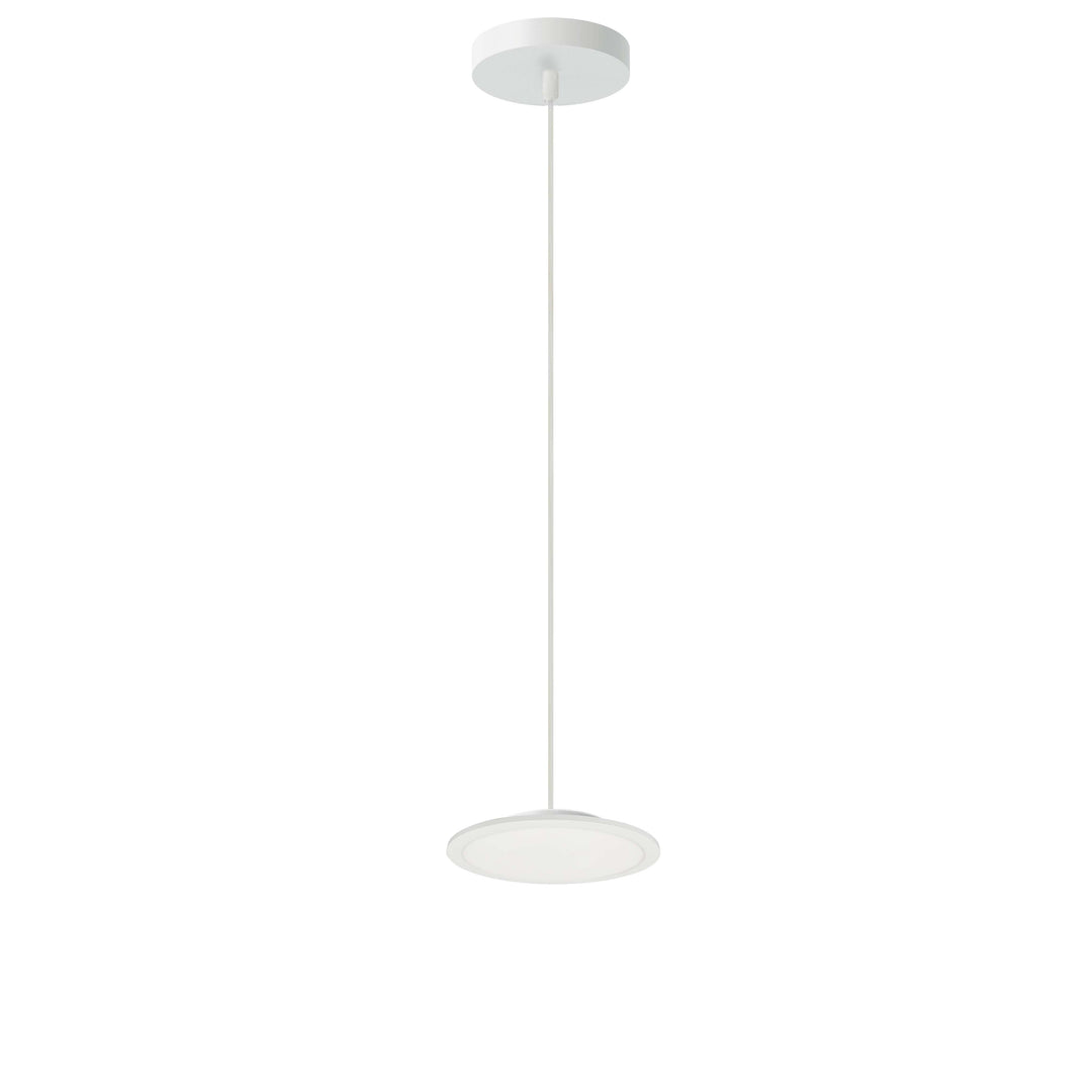 Franchesa 8W 5CCT Pendant in Matte White by Dainolite