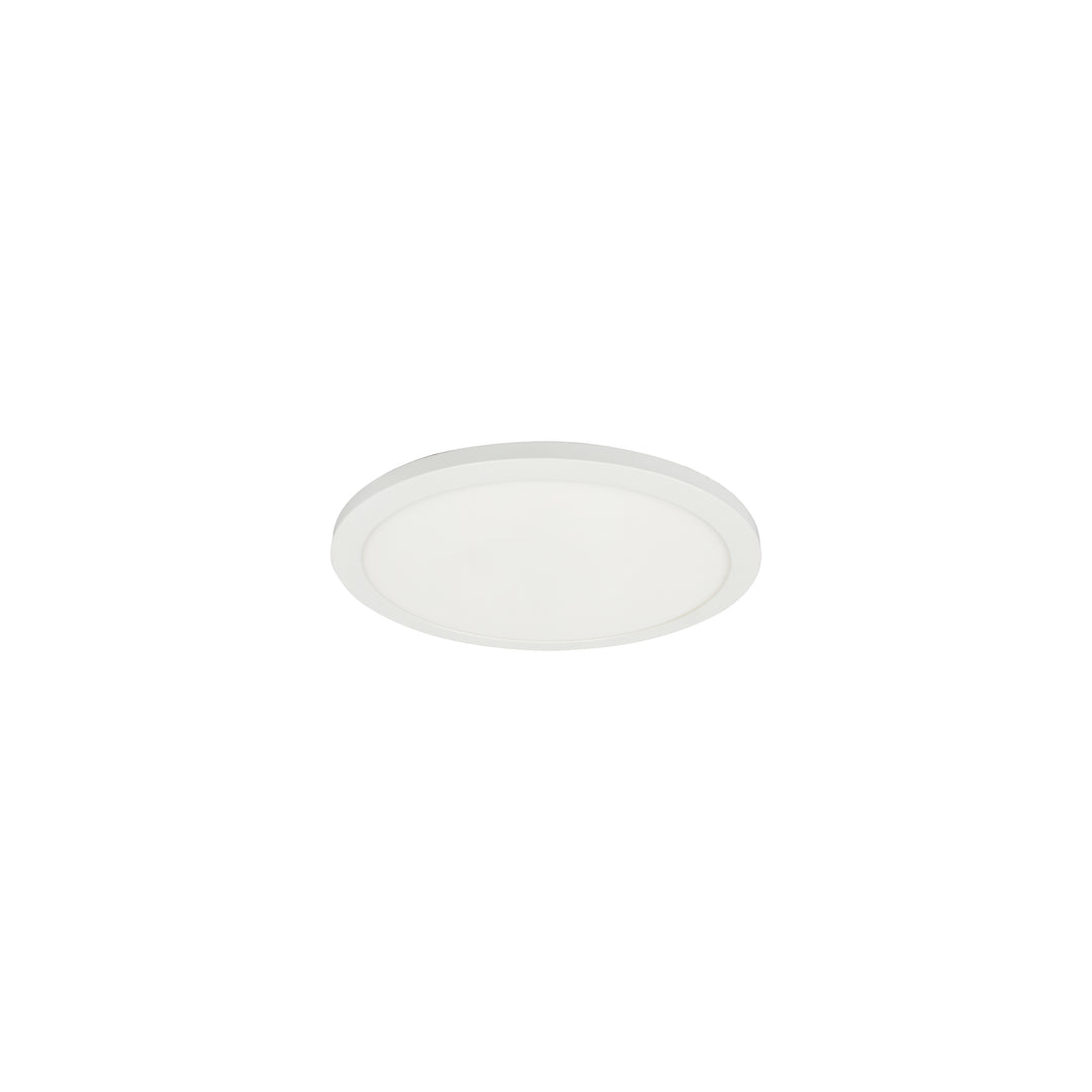 Franchesa 14W Flush Mount 5CCT in Matte White by Dainolite