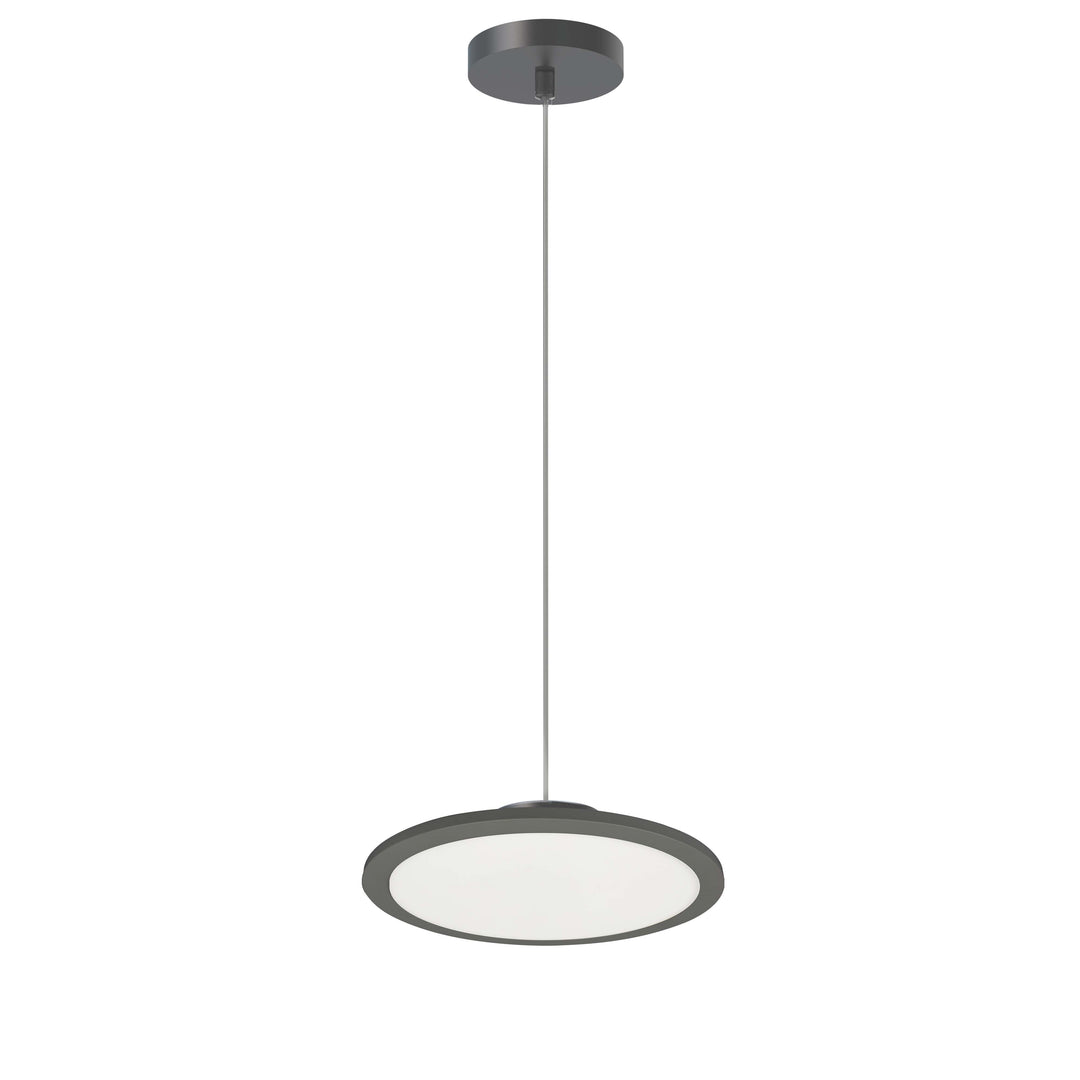 Franchesa 20W 5CCT Pendant in Matte Black by Dainolite