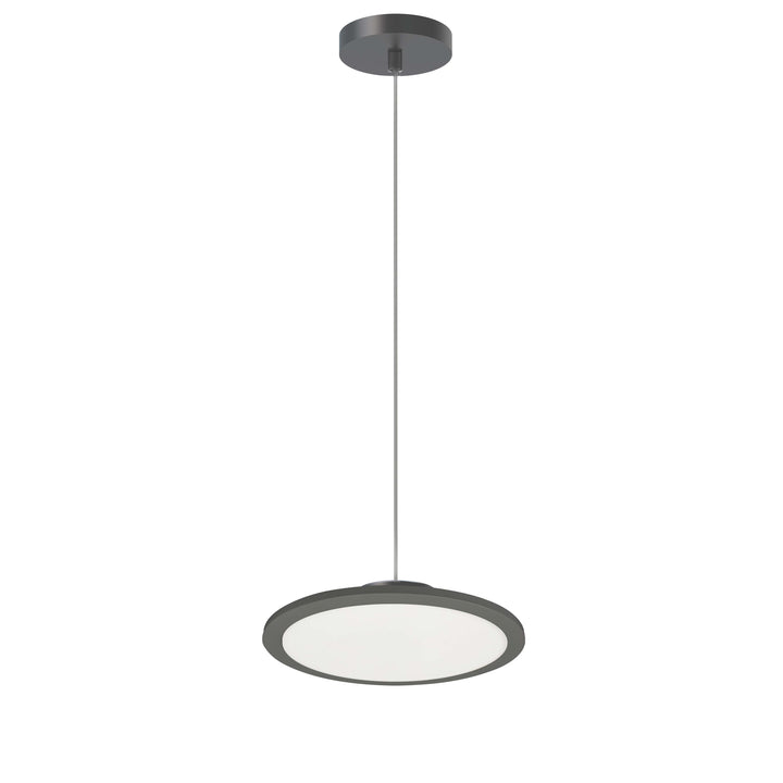 Franchesa 20W 5CCT Pendant in Matte Black by Dainolite