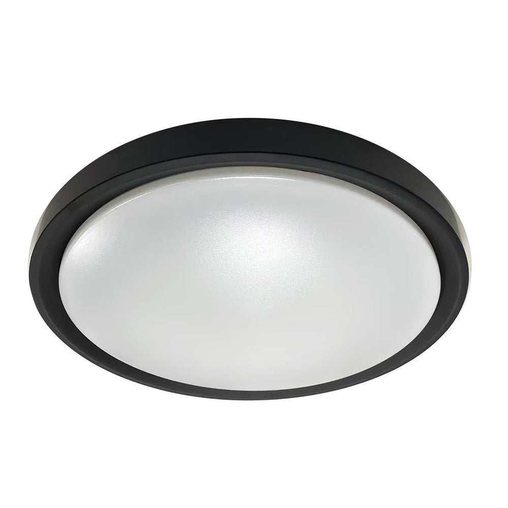 Frida 30W 5CCT Flush Mount in Sandy Black by Dainolite