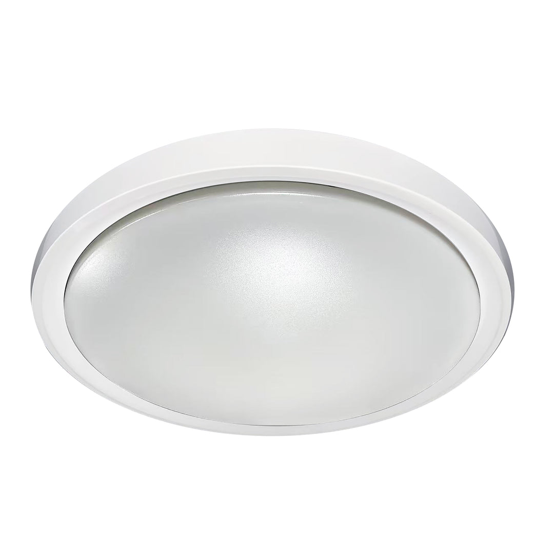 Frida 30W 5CCT Flush Mount in Matte White by Dainolite