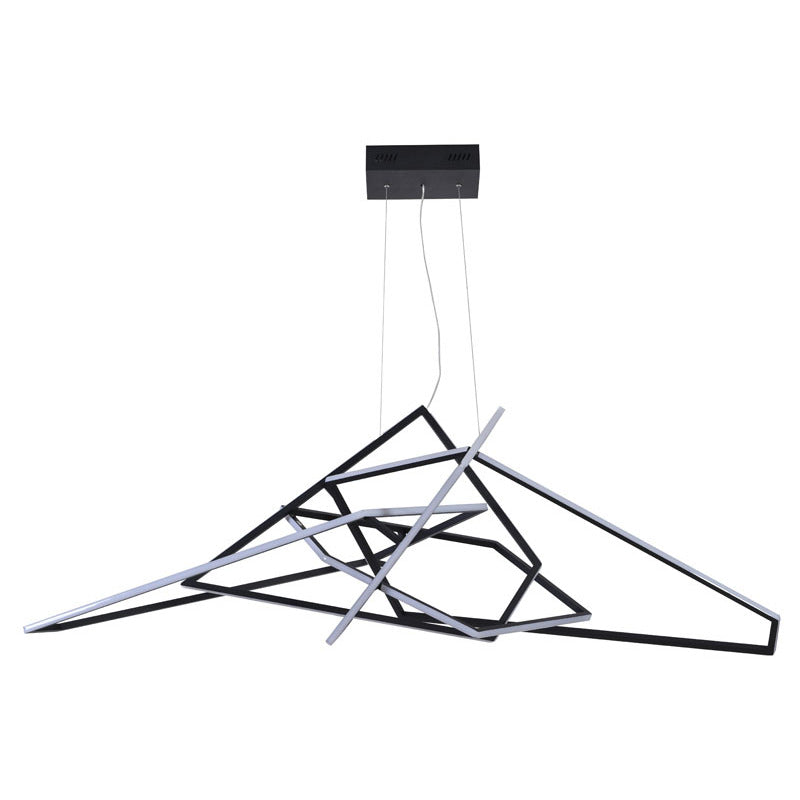 Stainless Steel LED Chandelier with Acrylic Diffusers by Bethel - view 22