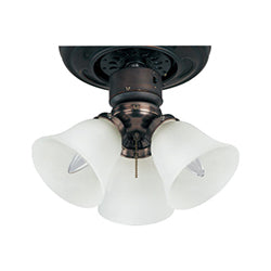 3-Light Ceiling Fan Light Kit - 12"
