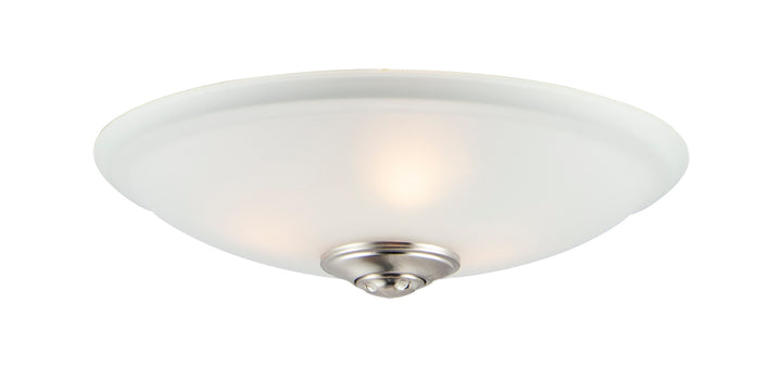 Basic-Max 3-Light Fan Kit Satin Nickel
