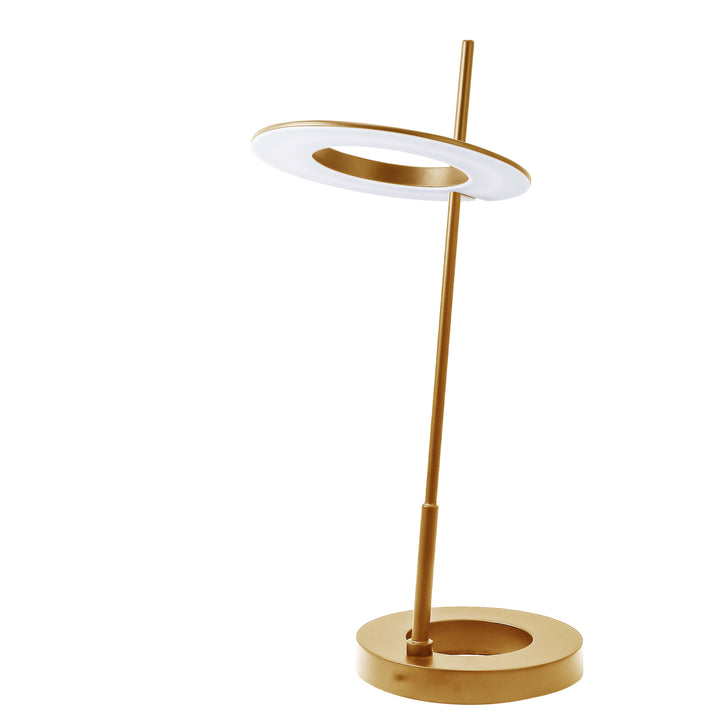 Finley 11W Table Lamp in Aged Brass by Dainolite
