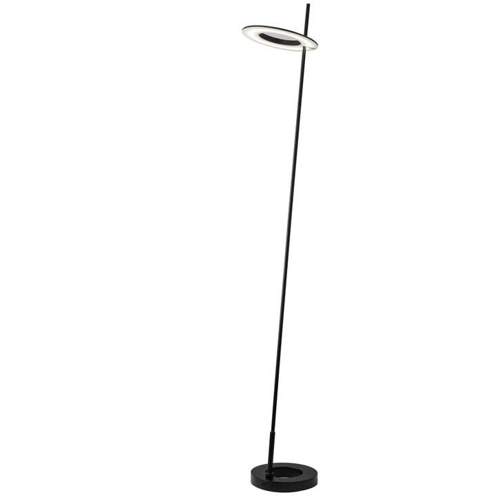 Finley 15W Floor Lamp in Matte Black by Dainolite