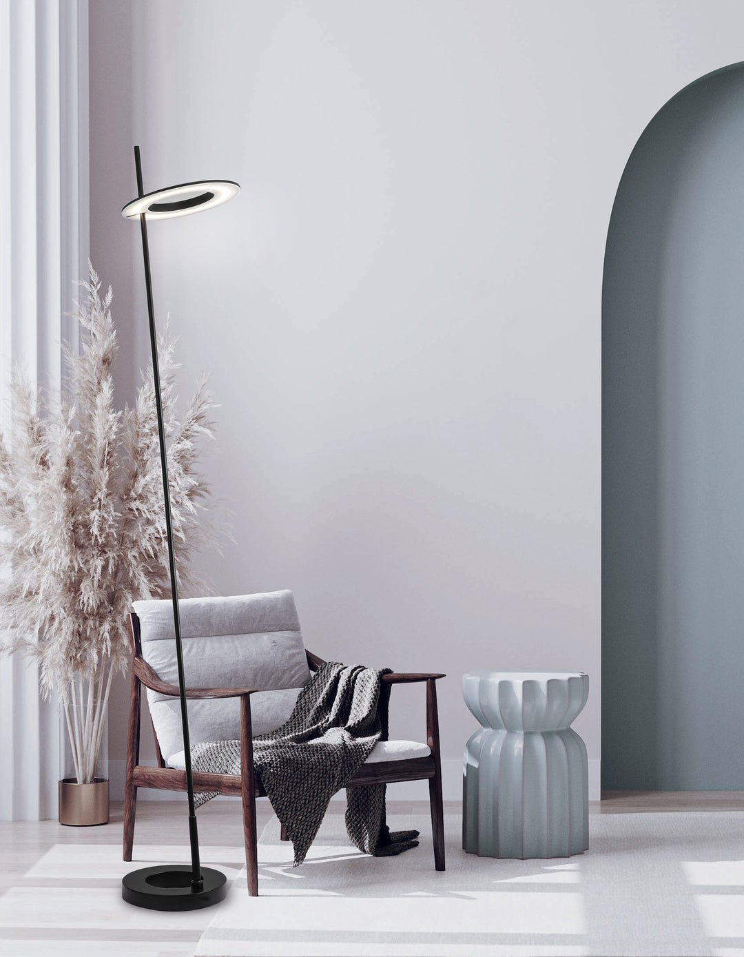 Finley 15W Floor Lamp by Dainolite - view 4