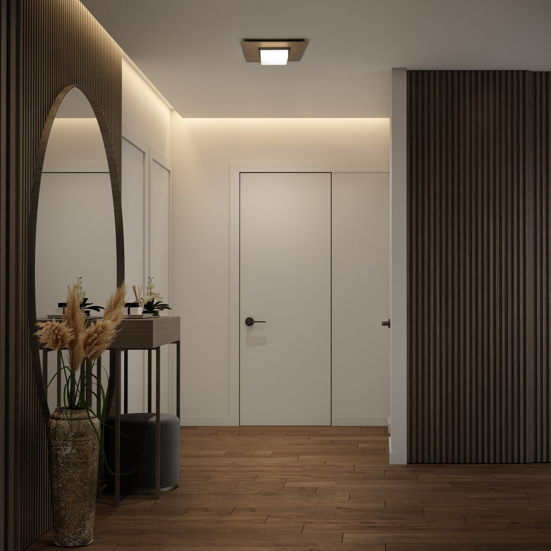 Double Decker Flush Mount 4CCT by WAC Lighting - view 5
