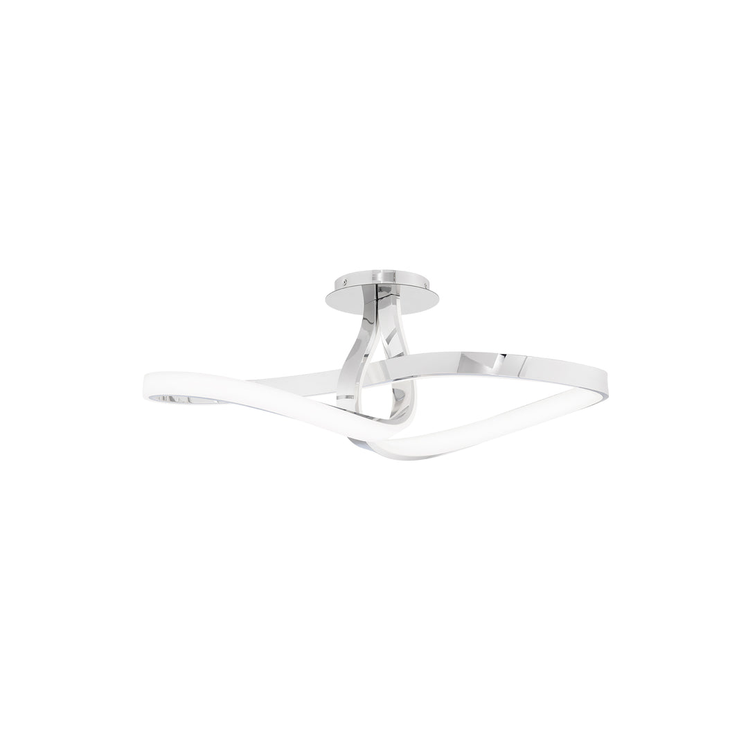 Mobius Flush Mount 3000K in Chrome by WAC Lighting