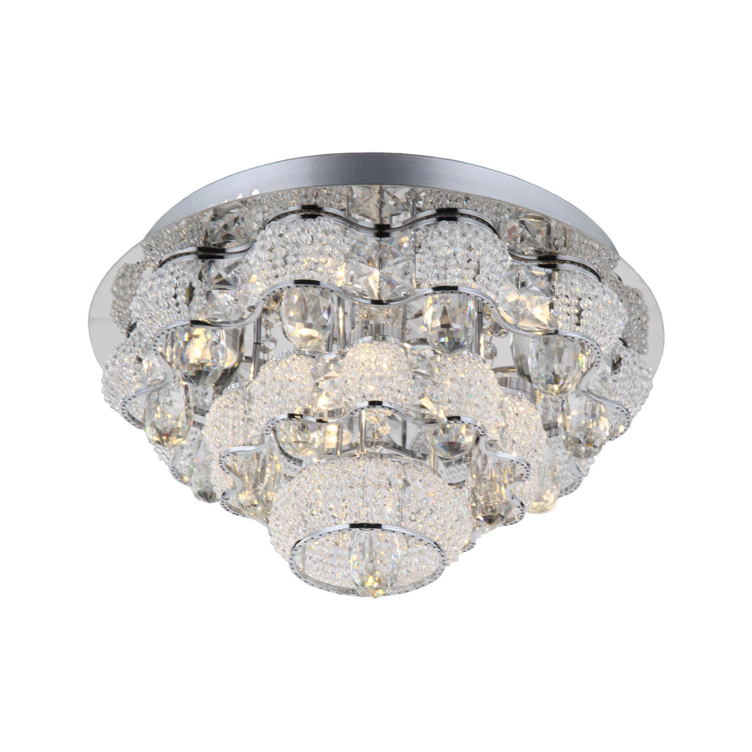 Imperial Crystal Flush Mount by Zeev