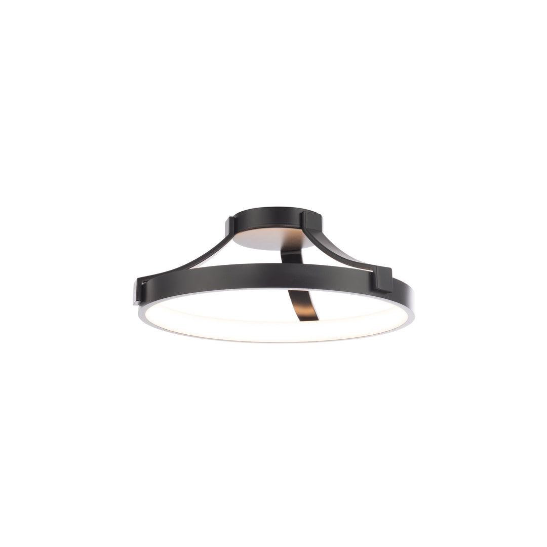 Chaucer Flush Mount 3000K in Black by WAC Lighting