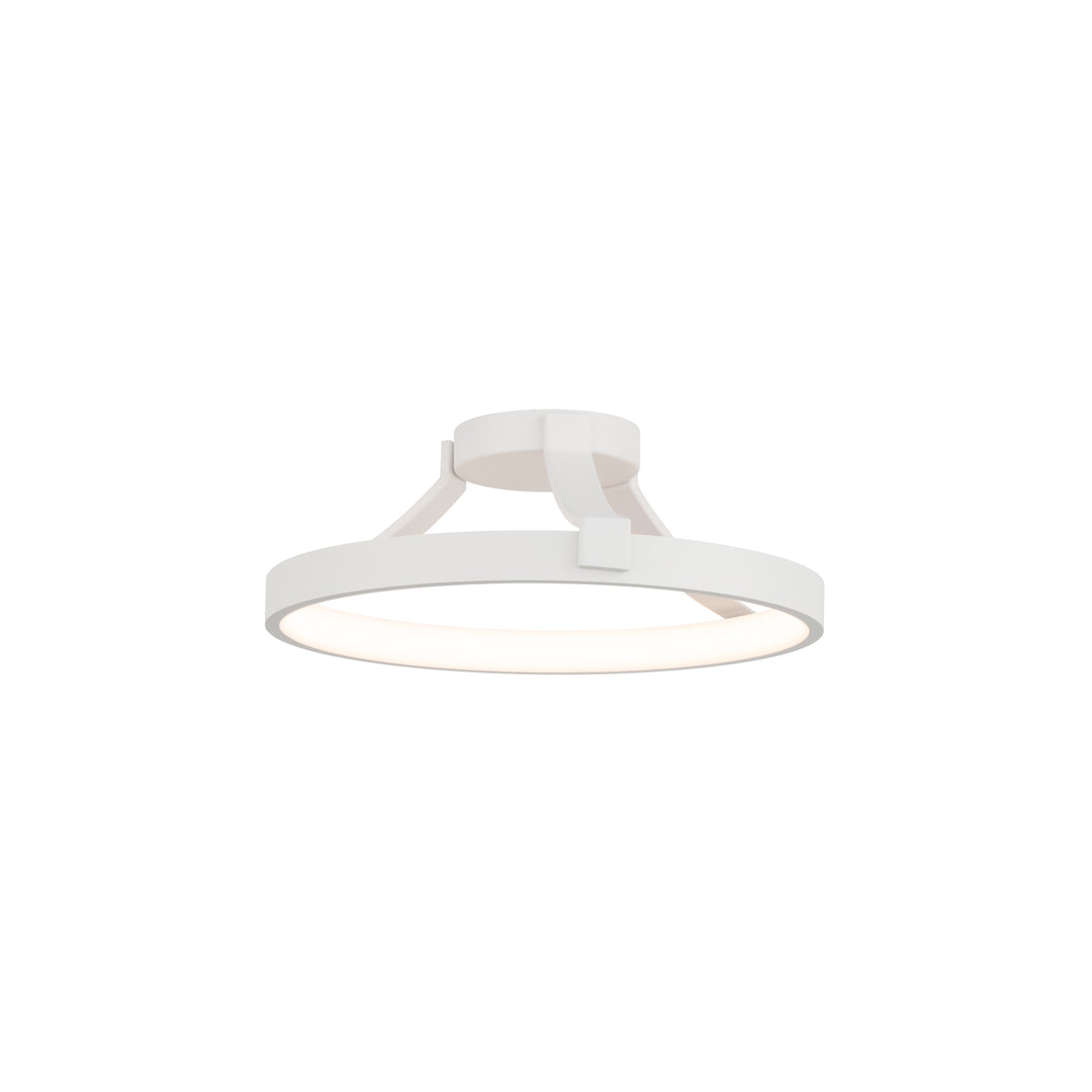 Chaucer Flush Mount 3000K in White by WAC Lighting