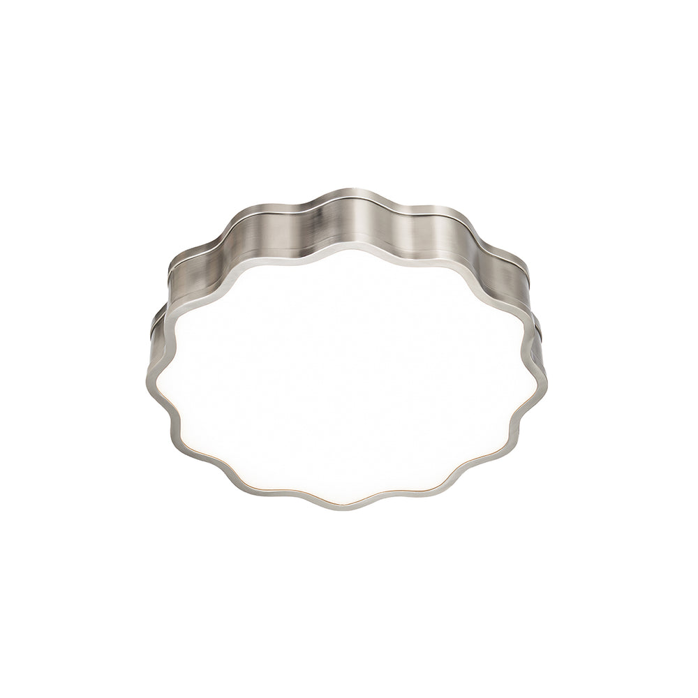 Vaughan Flush Mount 3000K in Brushed Nickel by WAC Lighting