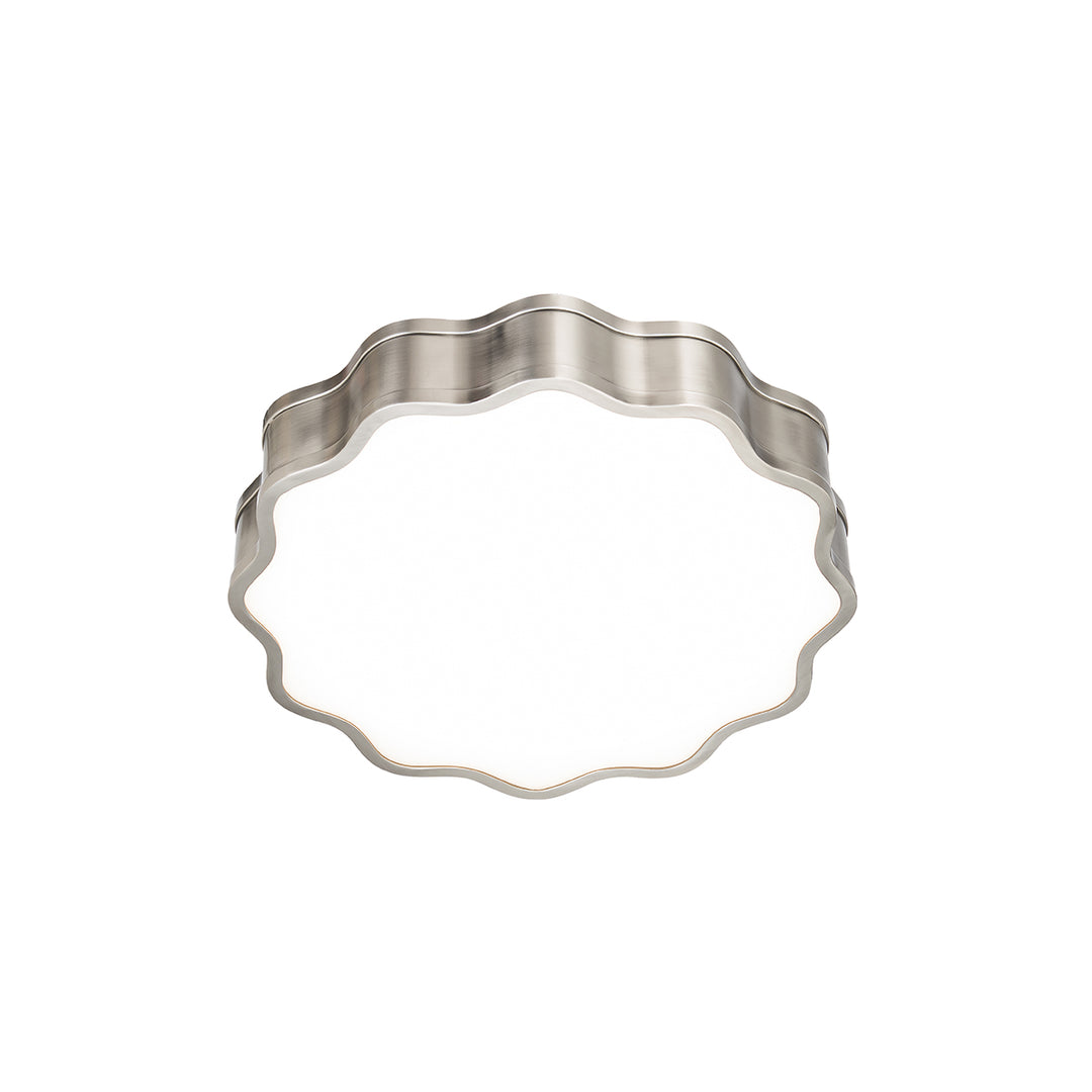 Vaughan Flush Mount 3000K in Brushed Nickel by WAC Lighting