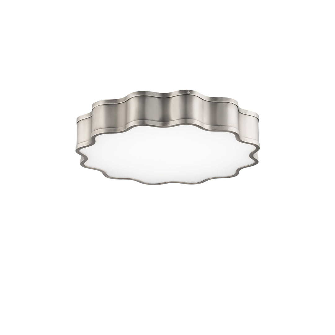 Vaughan Flush Mount 3000K in Brushed Nickel by WAC Lighting