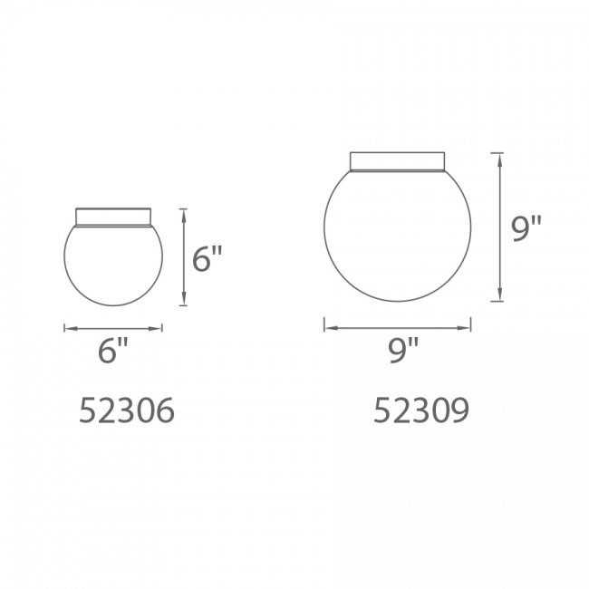 Niveous Ceiling And Wall Mount 3000K