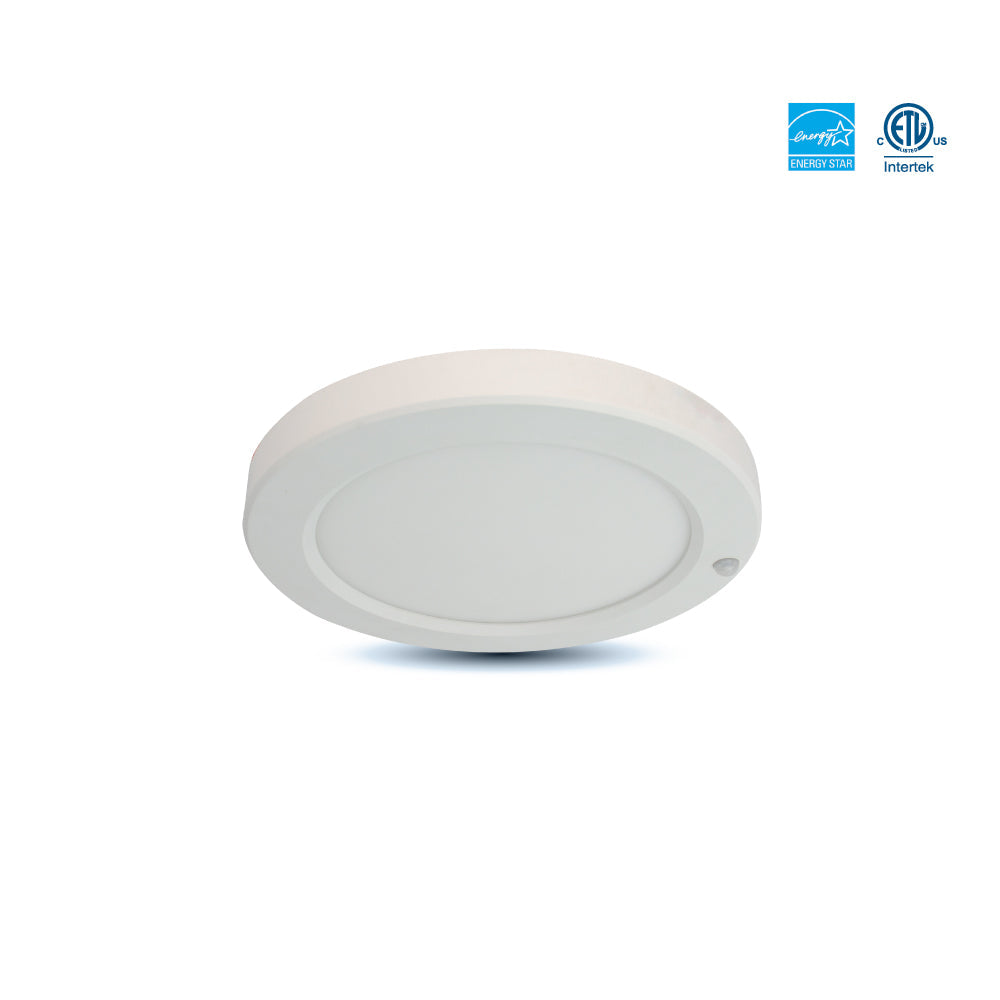 LED Flush Mount / Closet Light with Motion Sensor 5CCT - FM1-MS