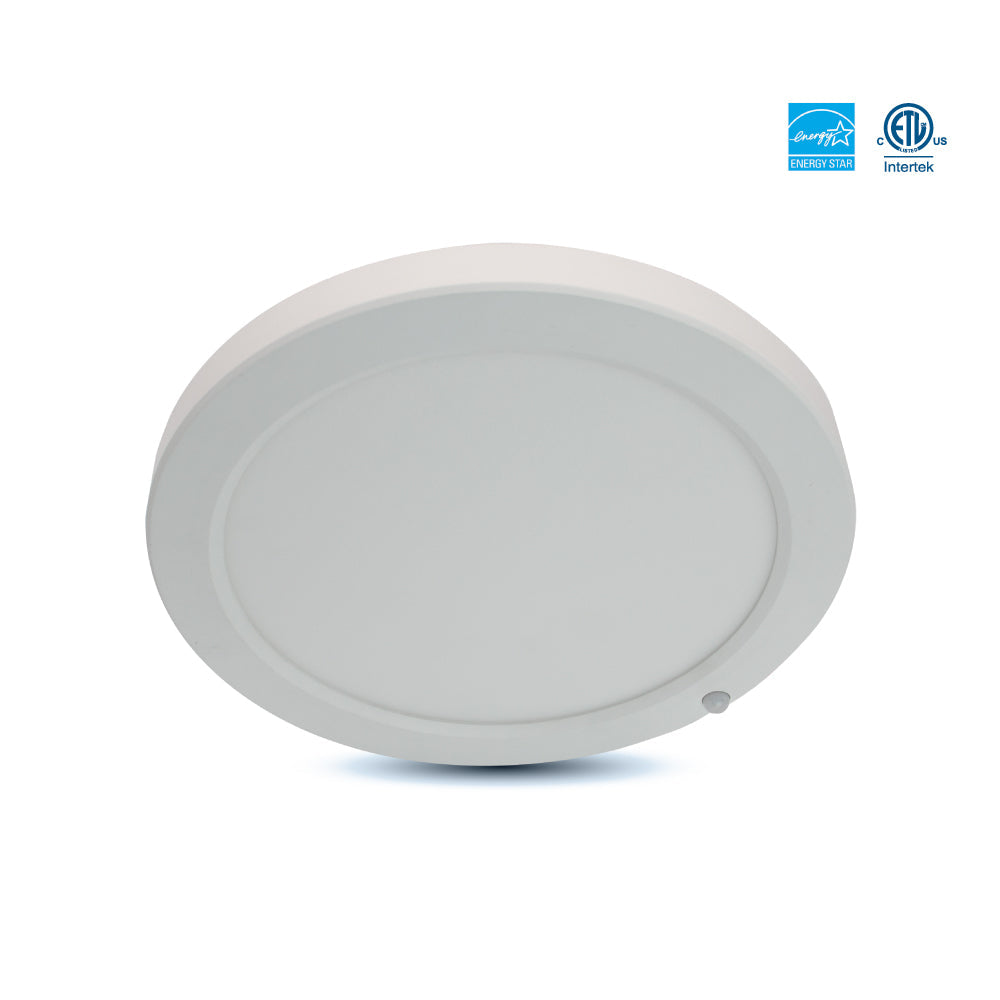 LED Flush Mount / Closet Light with Motion Sensor 5CCT - FM1-MS