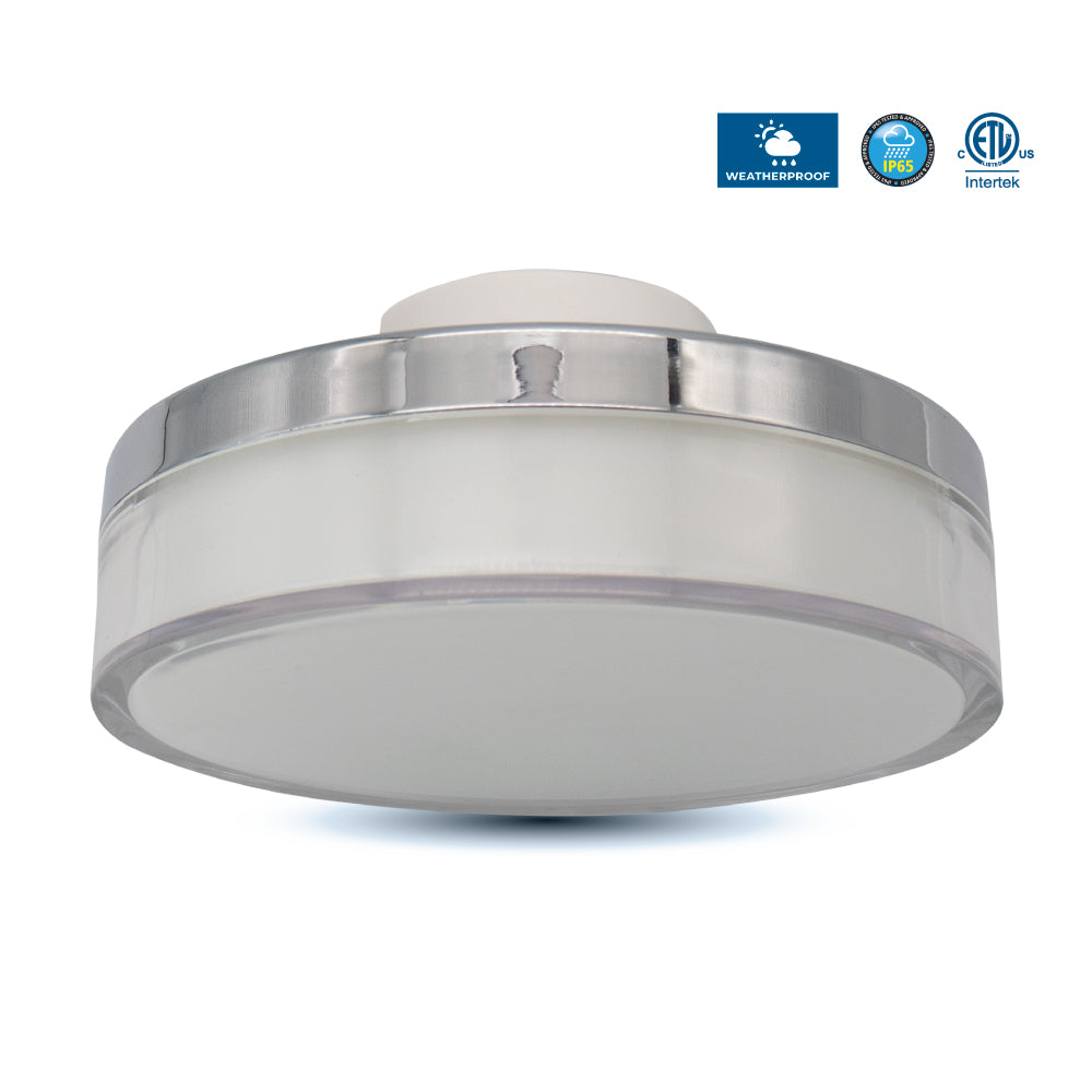 Wet Location LED Outdoor Flush Mount 5CCT - FM2-WET by Ortech - view 19