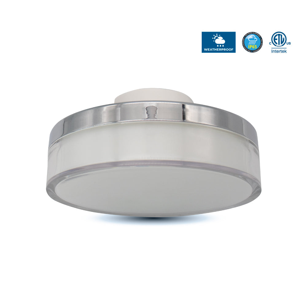 Wet Location LED Outdoor Flush Mount 5CCT - FM2-WET by Ortech - view 17