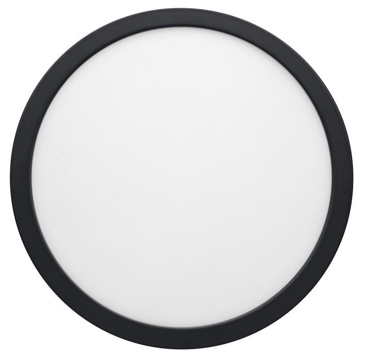 Disc LED Flush Mount in Black by Russell