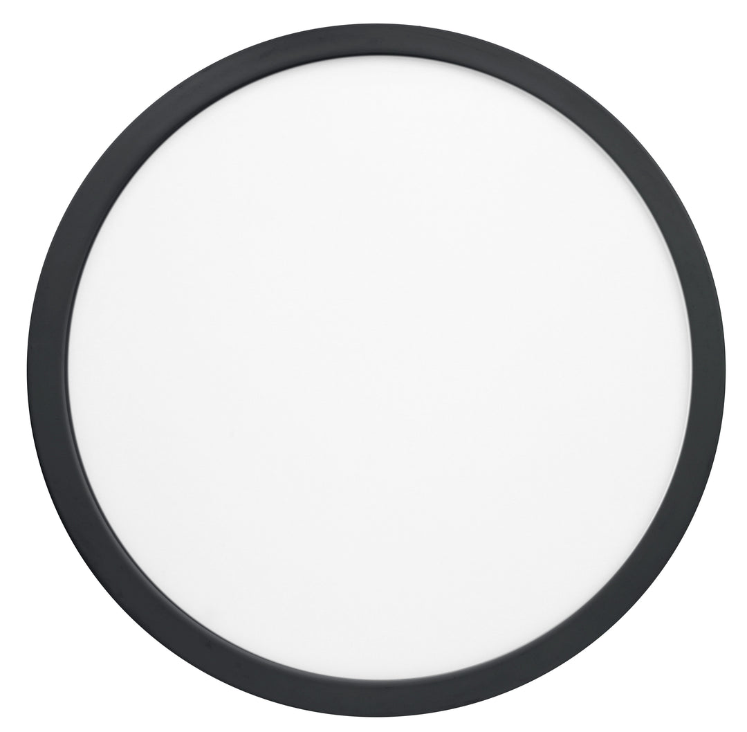 Disc LED Flush Mount in Black by Russell