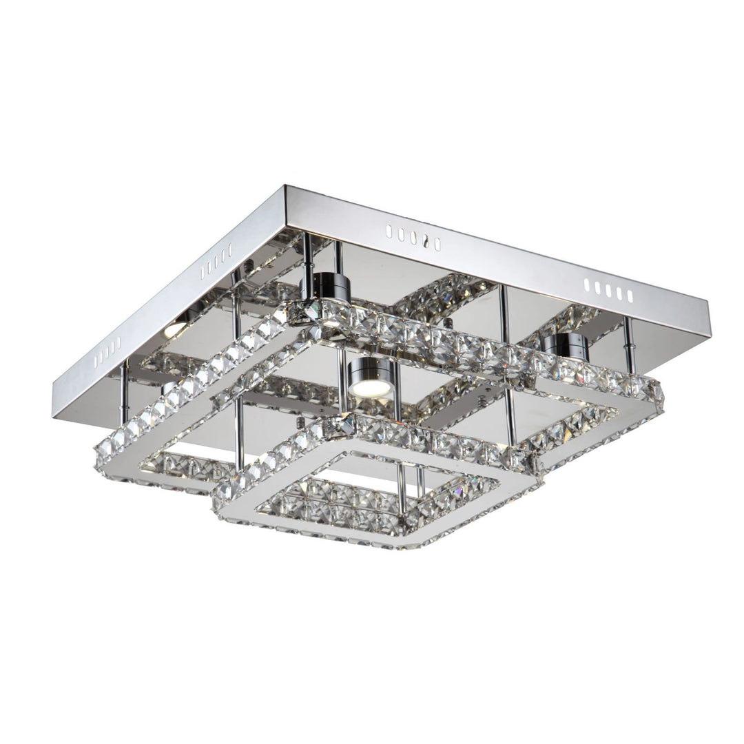 Ember Square Crystal Flush by Zeev