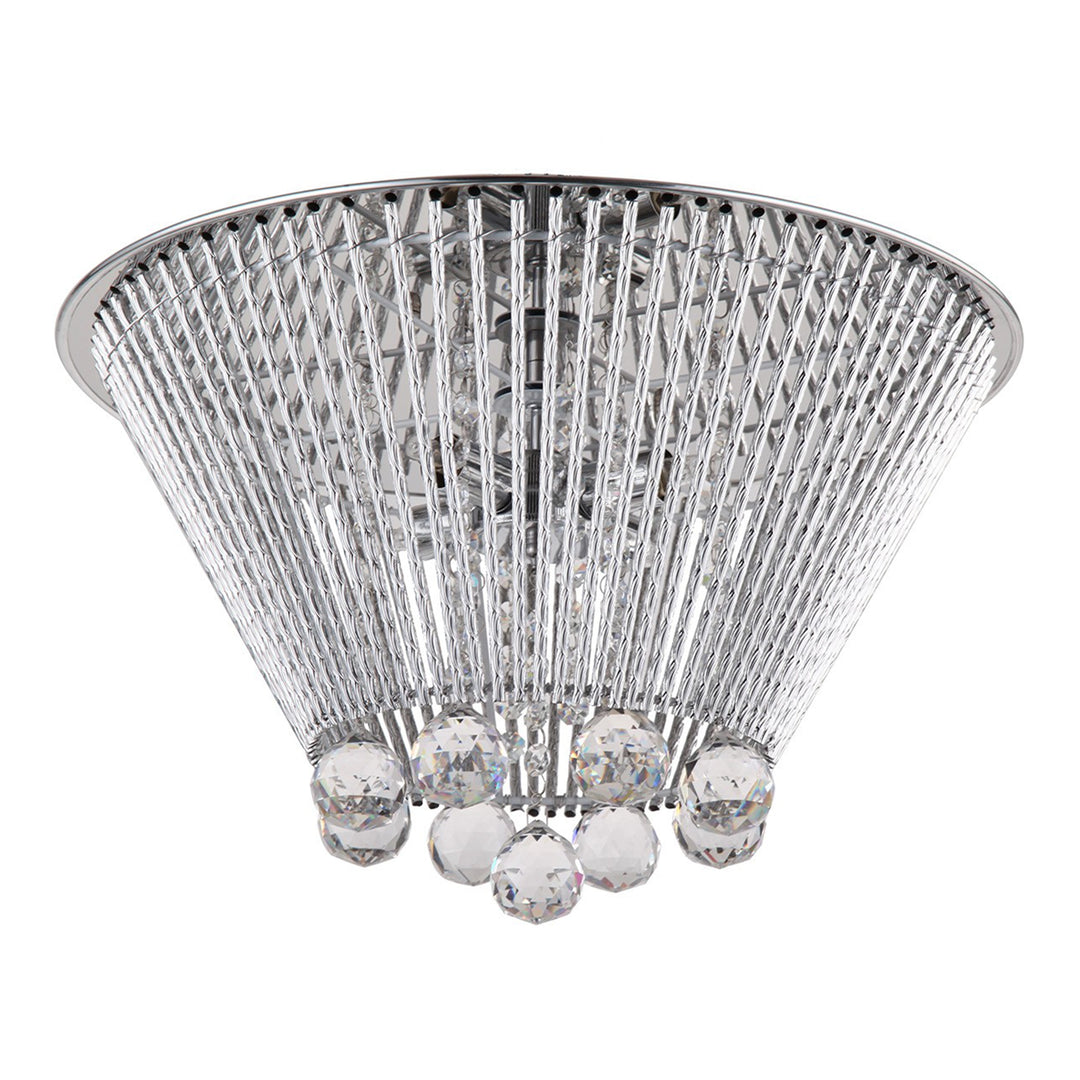 Dallas Crystal Flush Mount by Zeev