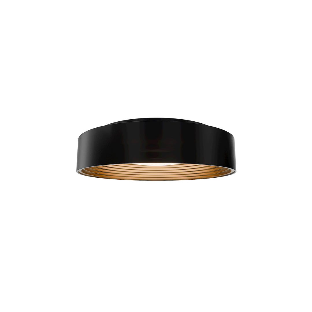 Gaston Flush Mount 4CCT in Black/Gold by WAC Lighting