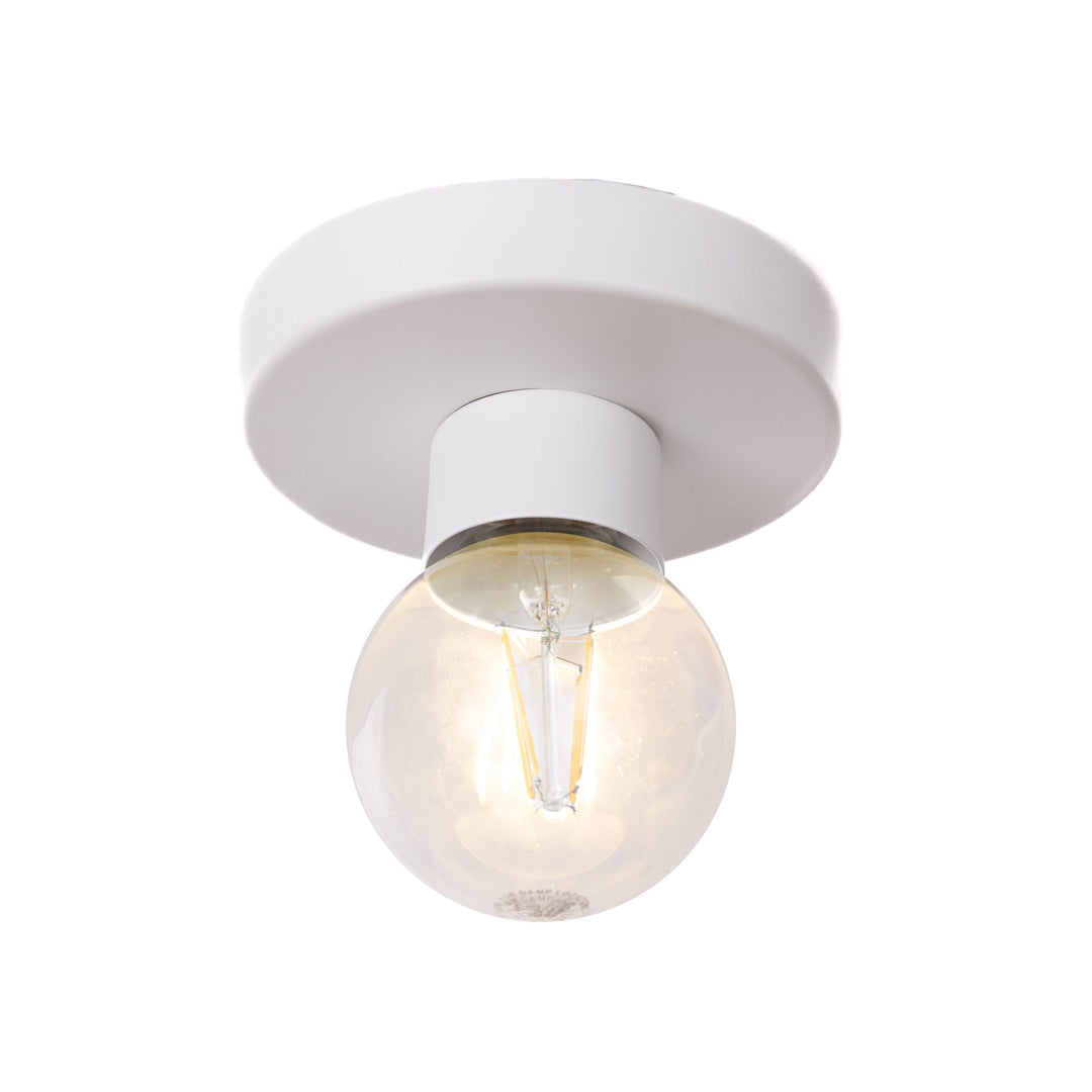 Coy Flush Mount in White by Russell