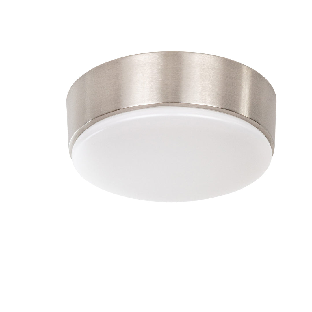 Aylin LED Flush Mount in Brushed Chrome by Russell