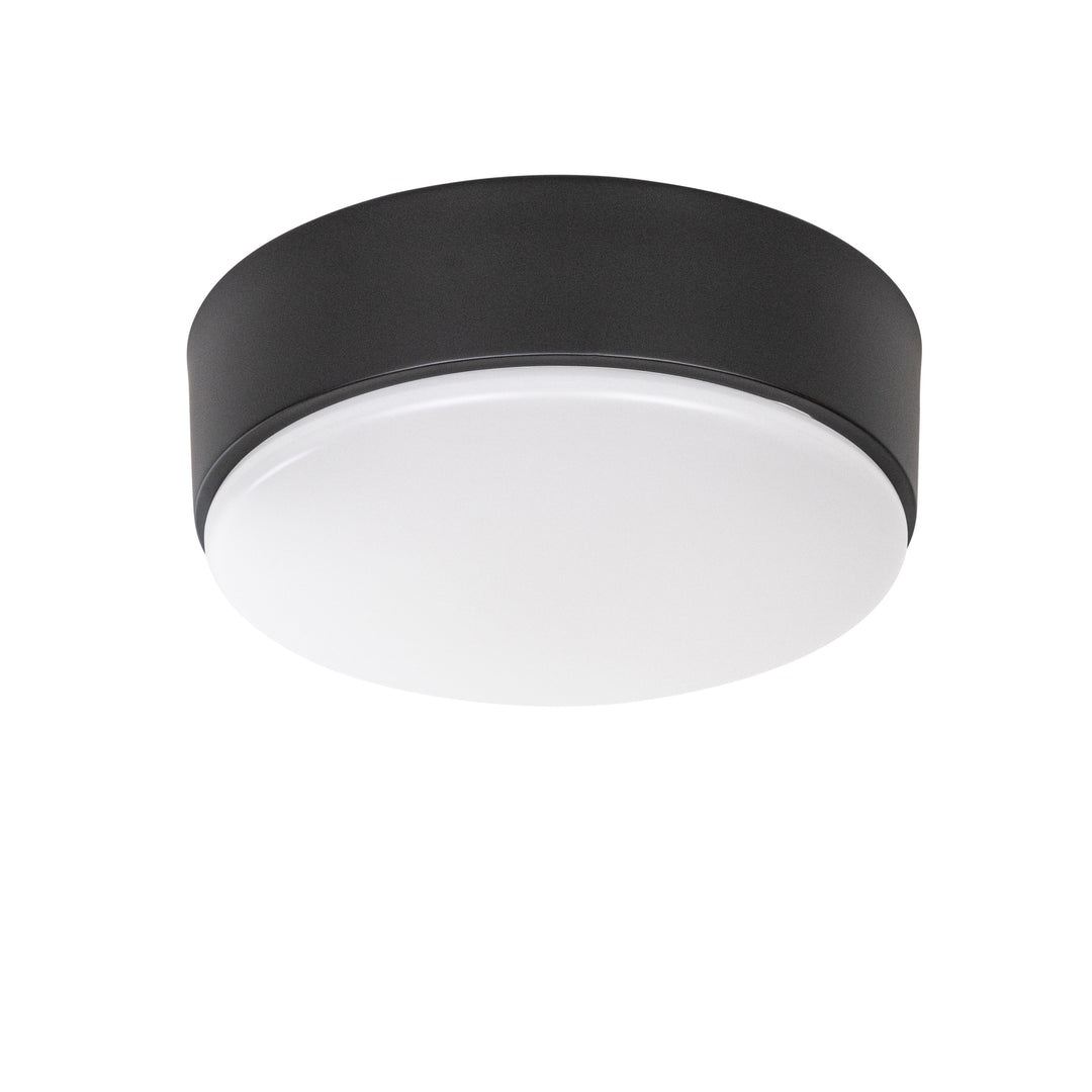 Aylin LED Flush Mount in Black by Russell