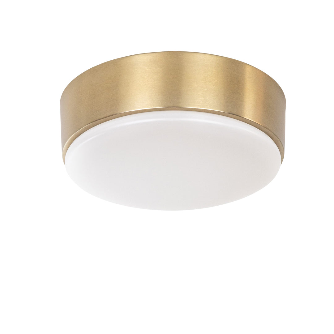 Aylin LED Flush Mount in Soft Gold by Russell