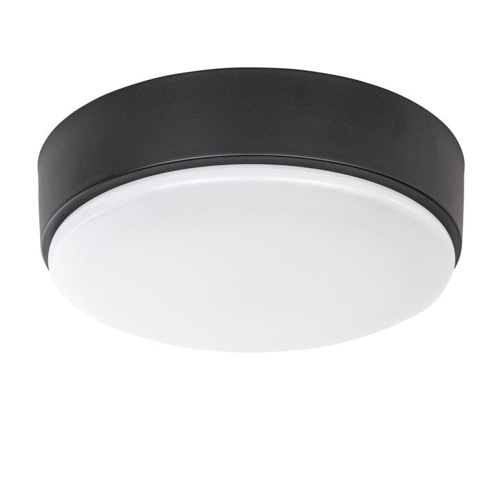 Aylin LED Flush Mount in Black by Russell
