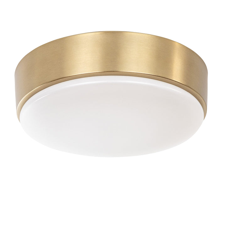 Aylin LED Flush Mount in Soft Gold by Russell