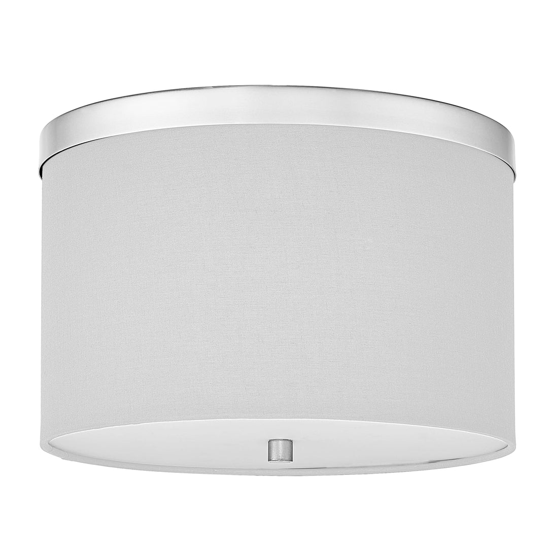Frederica 2 Light Flush Mount in Polished Chrome by Dainolite