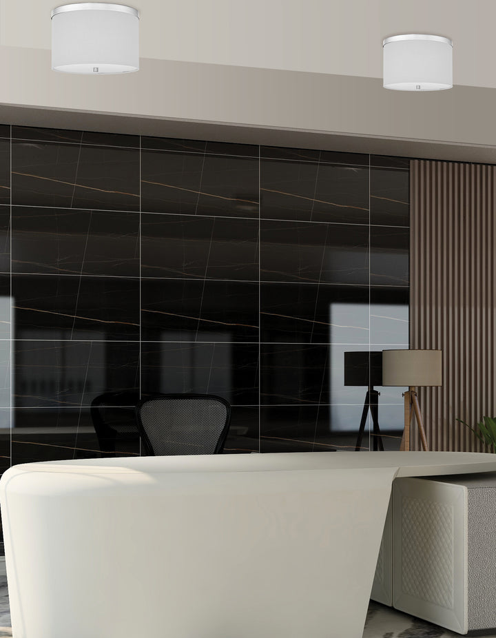 Frederica 2 Light Flush Mount by Dainolite - view 6