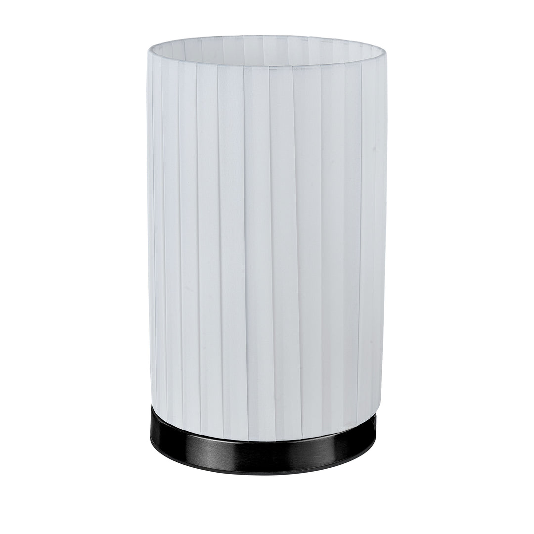 Frankie 1 Light Table Lamp in Matte Black by Dainolite
