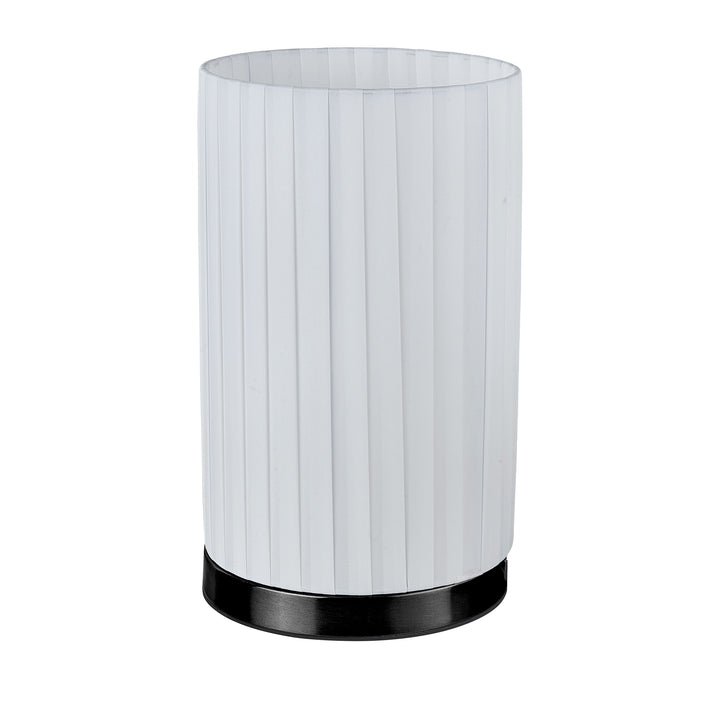 Frankie 1 Light Table Lamp in Matte Black by Dainolite