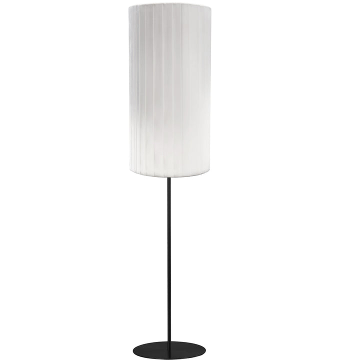 Frankie 1 Light Floor Lamp in Matte Black by Dainolite